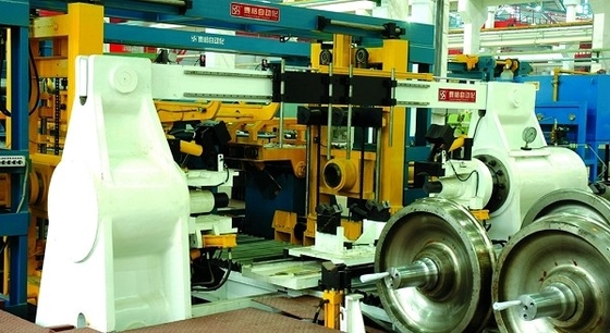 Horizontale automatische hydraulische Rad-Umformmaschinen für Automobil